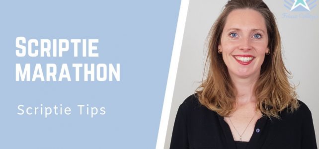 Scriptie schrijven is als een marathon lopen